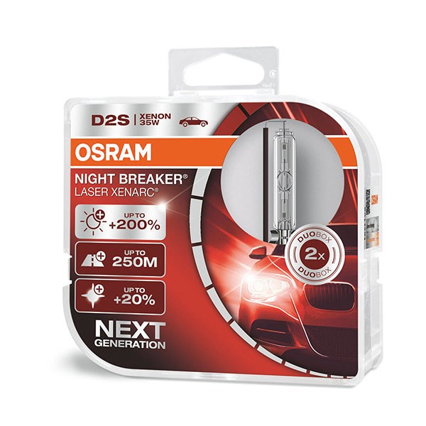Osram Xenarc Night Breaker Laser D2S 66240XNL-HCB