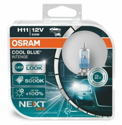 OSRAM DUOBOX H11 COOL BLUE® INTENSE (Next Gen) OSRAM 64211CBN-HCB H11