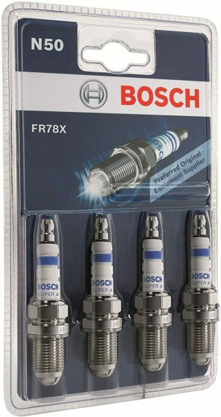 Bosch Zündkerzen FR78X (N50) 4er Set
