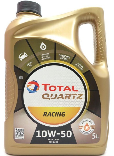 Total Quartz RACING 10W-50 - 5 Liter